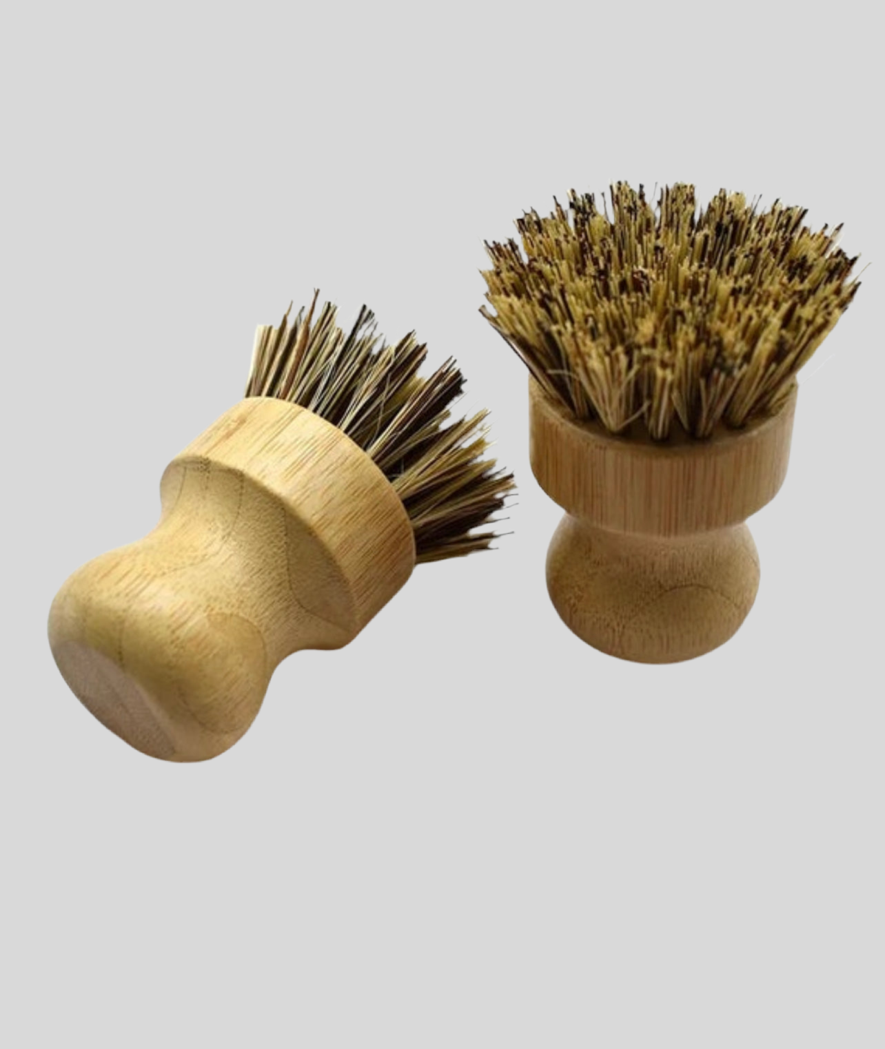 Brush bamboo cleaning.