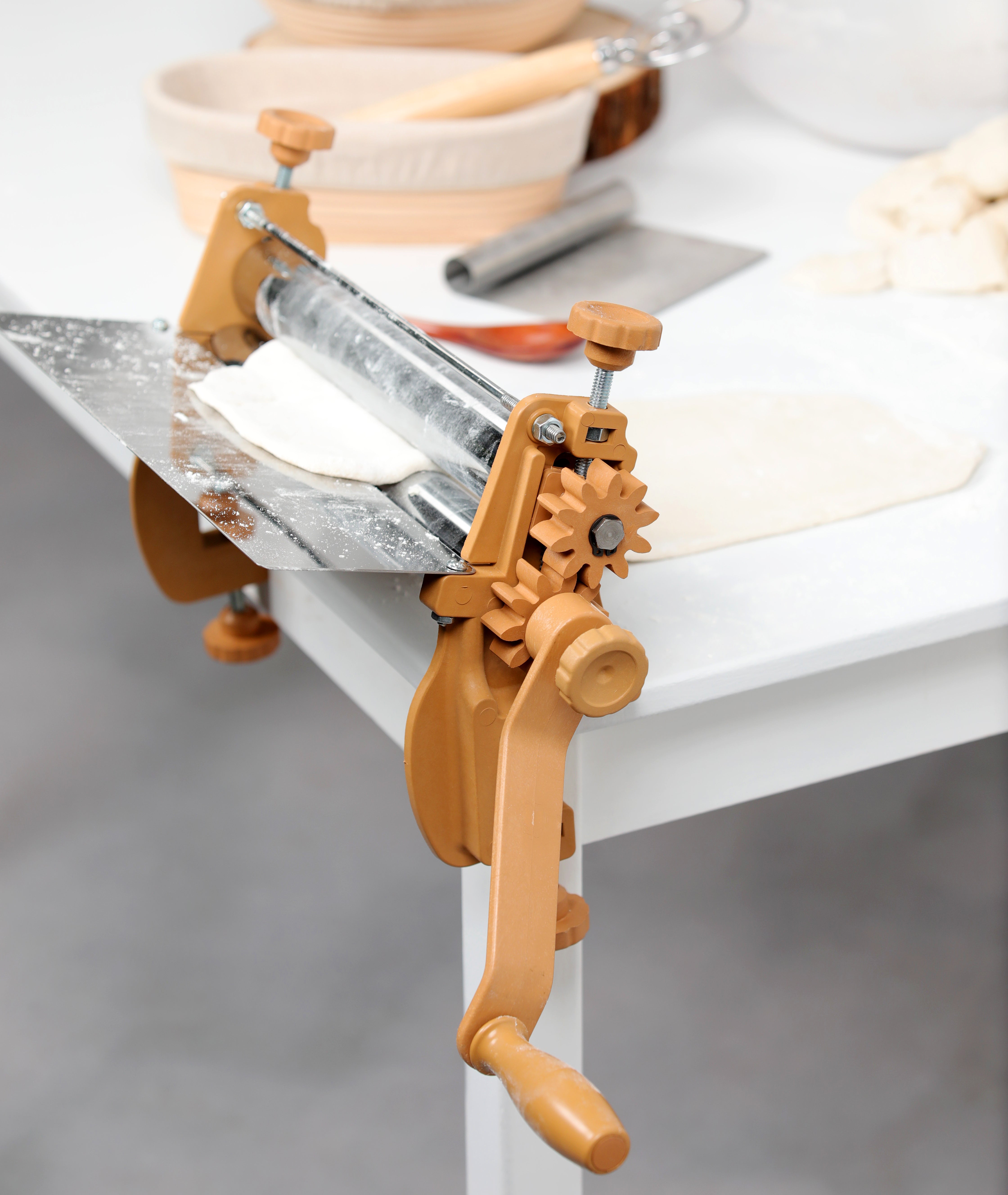 Manual Dough Sheeter, Manual Dough Roller, Dough Sheeter for Home, Pastry  Sheeter, Dough Roller, Pasta Machine, Sheet Roller Doughsheeter 