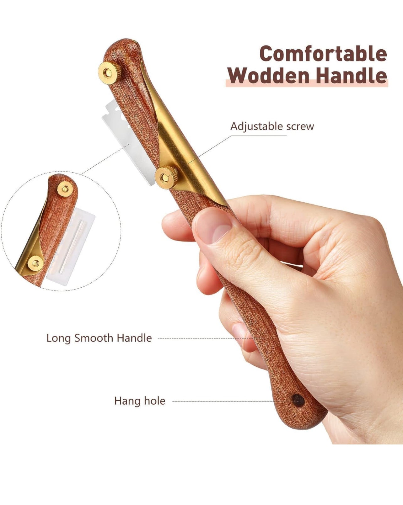 Black Walnut Dough Slasher.