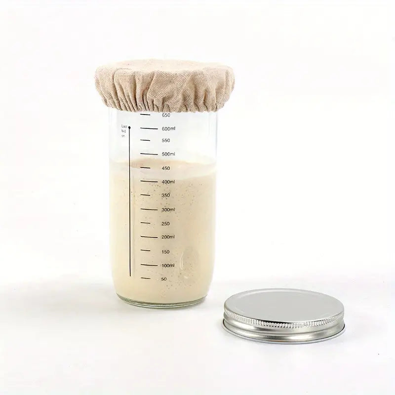 Sourdough starter Jar Set.