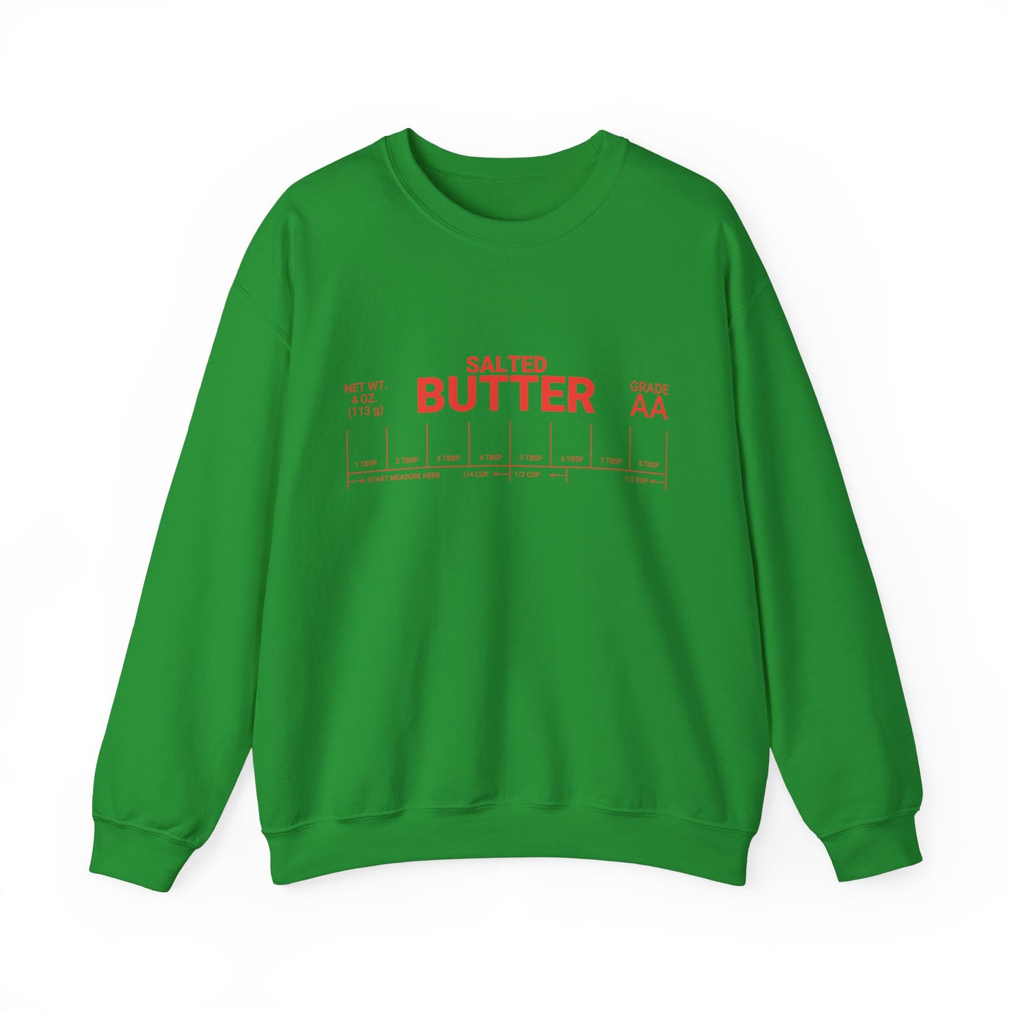 Salted Butter Unisex Crewneck Sweatshirt - Cozy & Fun Kitchen Apparel