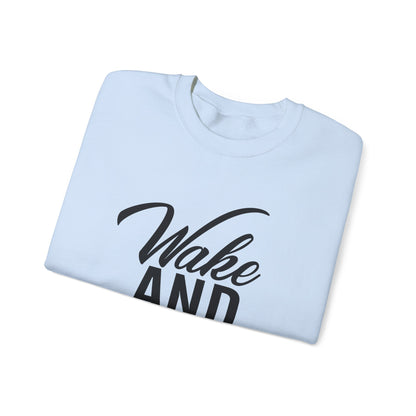 Wake and Bake Unisex Heavy Blend™ Crewneck Sweatshirt