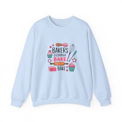 Bakers Gonna Bake Sweatshirt - Unisex Heavy Blend™ Crewneck for Baking Lovers