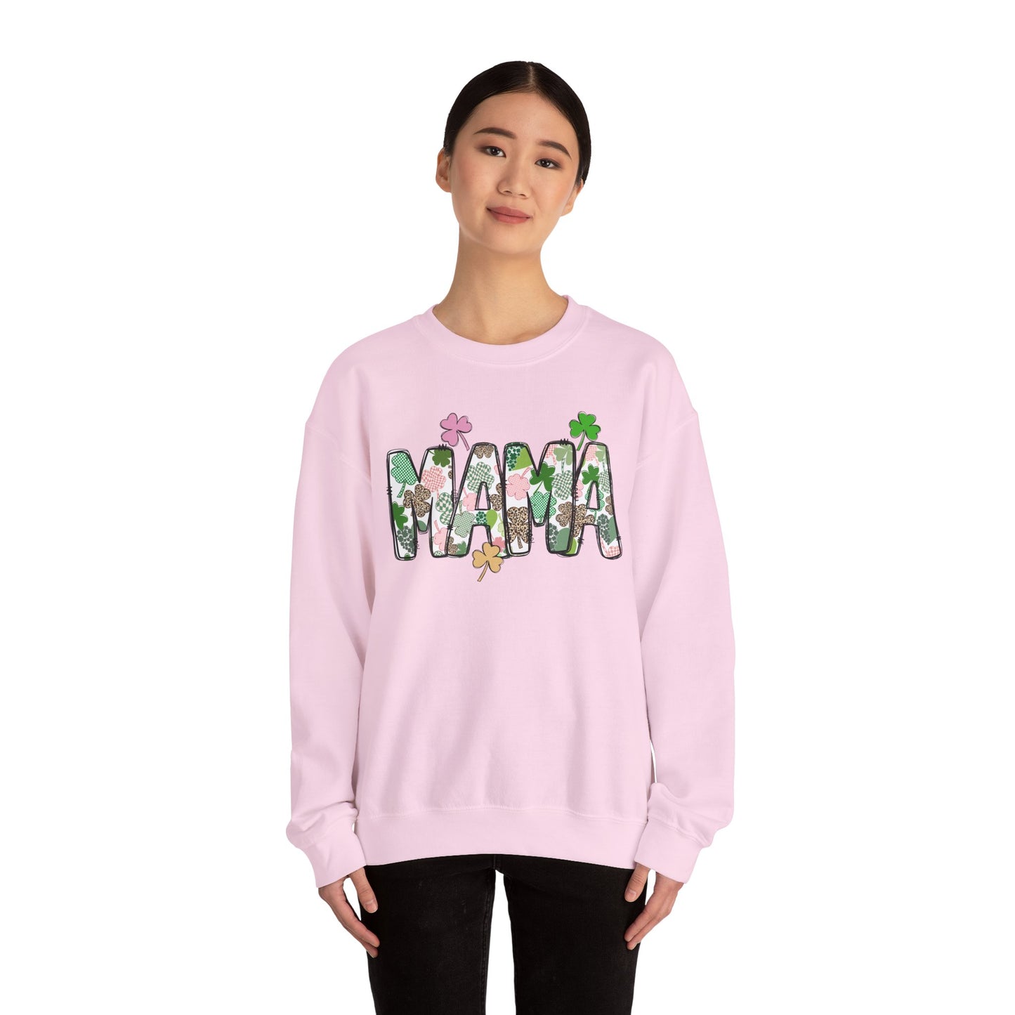 Floral Mama Crewneck Sweatshirt - Cozy Unisex Gift for Moms