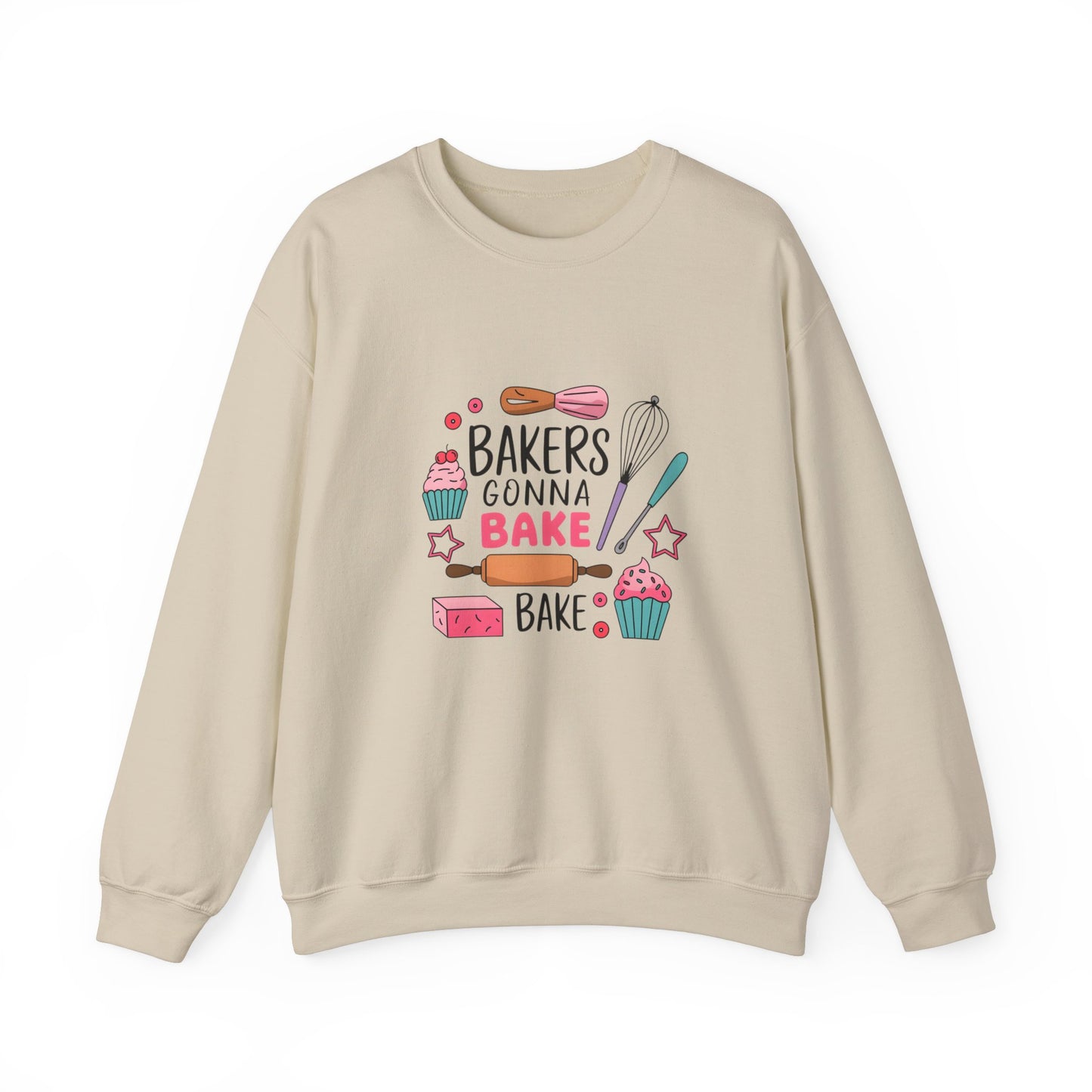 Bakers Gonna Bake Sweatshirt - Unisex Heavy Blend™ Crewneck for Baking Lovers