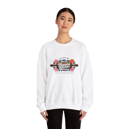 Mama's Kitchen Crewneck Sweatshirt - Cozy Baking Gift for Home Chefs