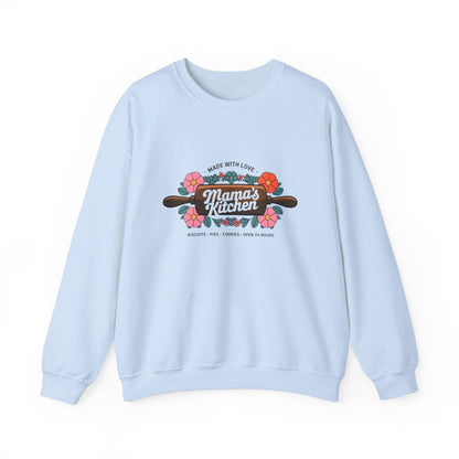 Mama's Kitchen Crewneck Sweatshirt - Cozy Baking Gift for Home Chefs