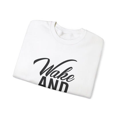 Wake and Bake Unisex Heavy Blend™ Crewneck Sweatshirt