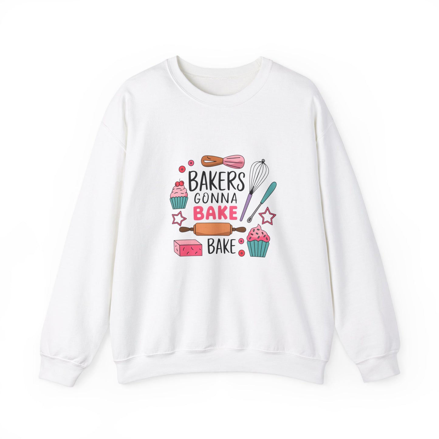 Bakers Gonna Bake Sweatshirt - Unisex Heavy Blend™ Crewneck for Baking Lovers