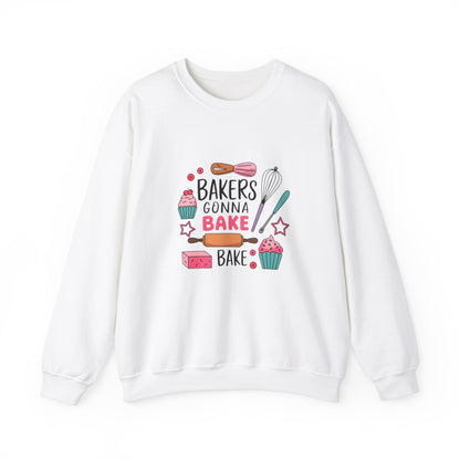 Bakers Gonna Bake Sweatshirt - Unisex Heavy Blend™ Crewneck for Baking Lovers