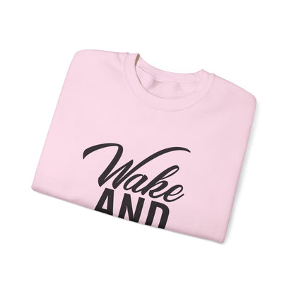 Wake and Bake Unisex Heavy Blend™ Crewneck Sweatshirt