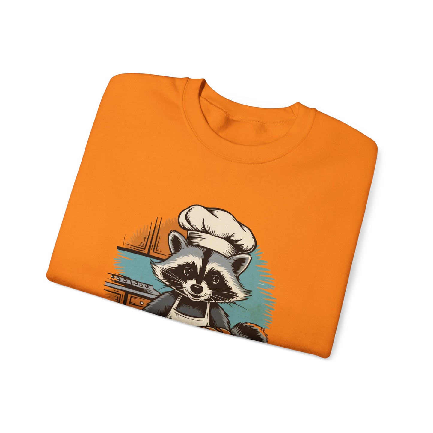 Funny Raccoon Chef Sweatshirt - I Bake My Own Bread