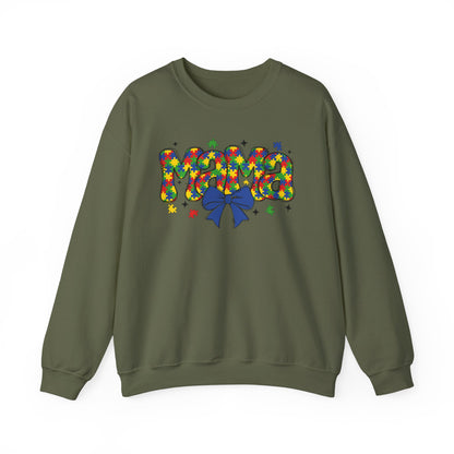 Colorful 'Mama' Graphic Crewneck Sweatshirt – Perfect Gift for Moms