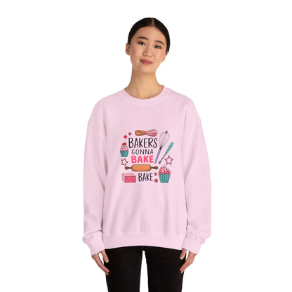 Bakers Gonna Bake Sweatshirt - Unisex Heavy Blend™ Crewneck for Baking Lovers