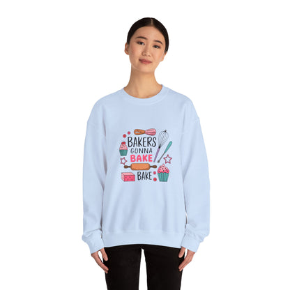 Bakers Gonna Bake Sweatshirt - Unisex Heavy Blend™ Crewneck for Baking Lovers