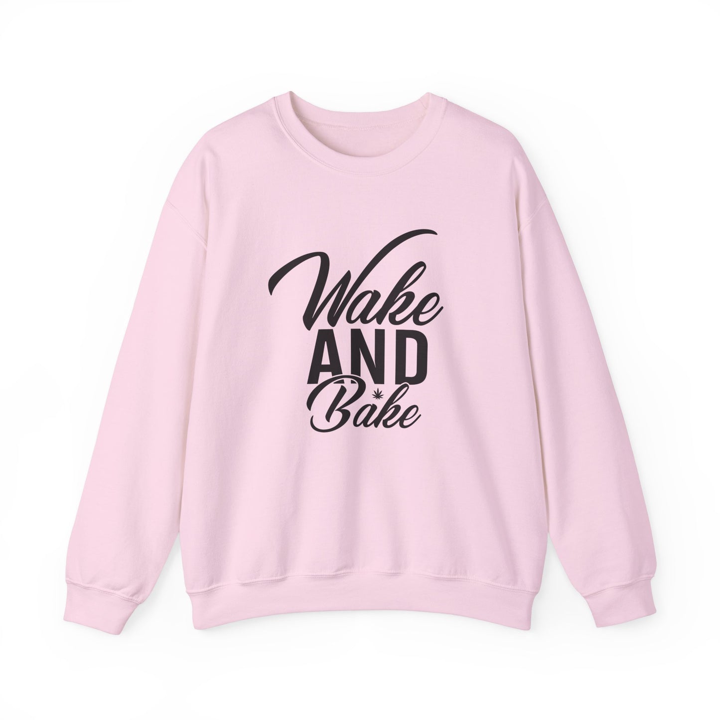 Wake and Bake Unisex Heavy Blend™ Crewneck Sweatshirt