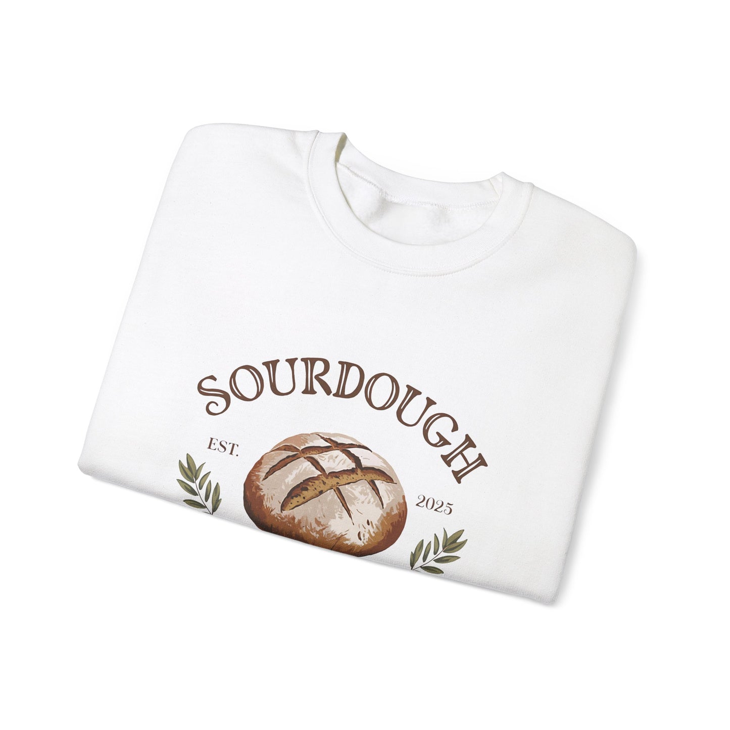 Sourdough Social Club Crewneck Sweatshirt - Perfect for Baking Enthusiasts