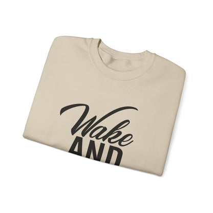 Wake and Bake Unisex Heavy Blend™ Crewneck Sweatshirt