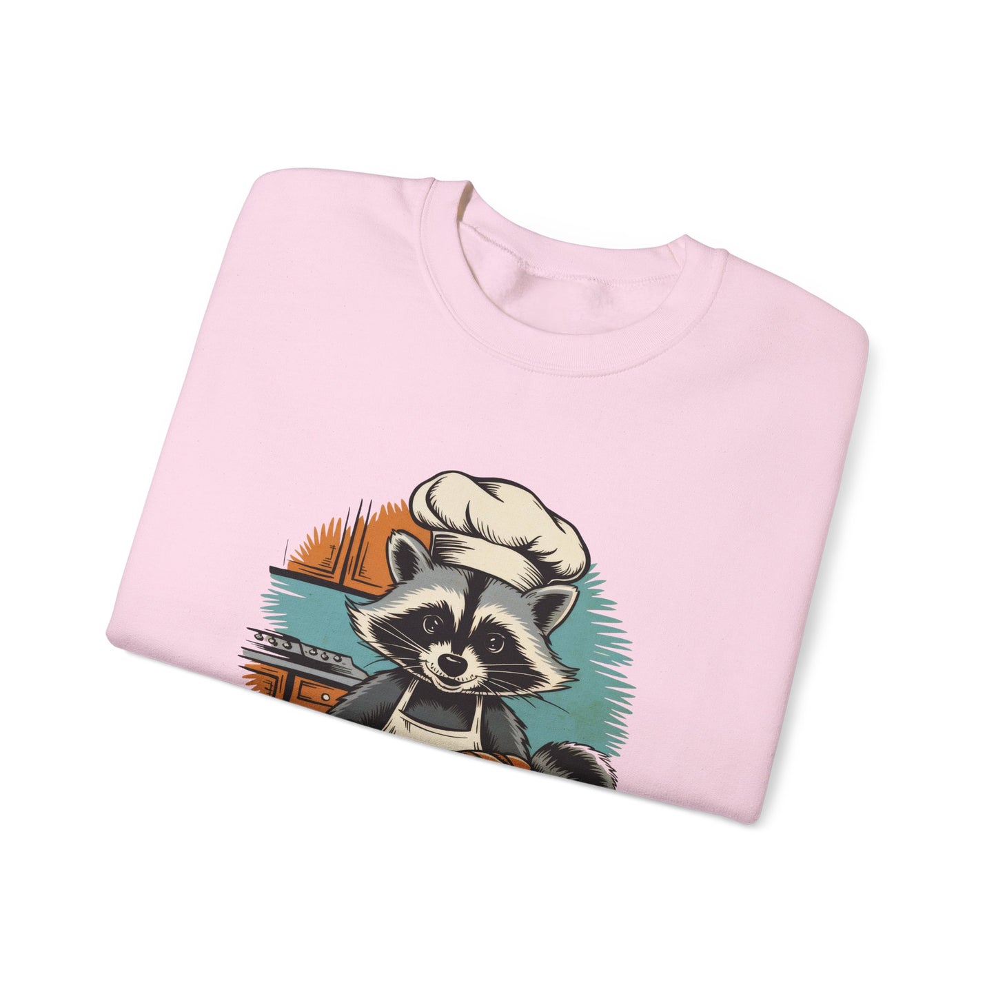 Funny Raccoon Chef Sweatshirt - I Bake My Own Bread