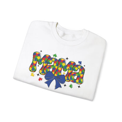 Colorful 'Mama' Graphic Crewneck Sweatshirt – Perfect Gift for Moms