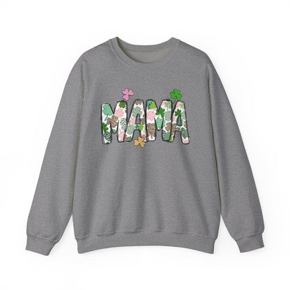 Floral Mama Crewneck Sweatshirt - Cozy Unisex Gift for Moms