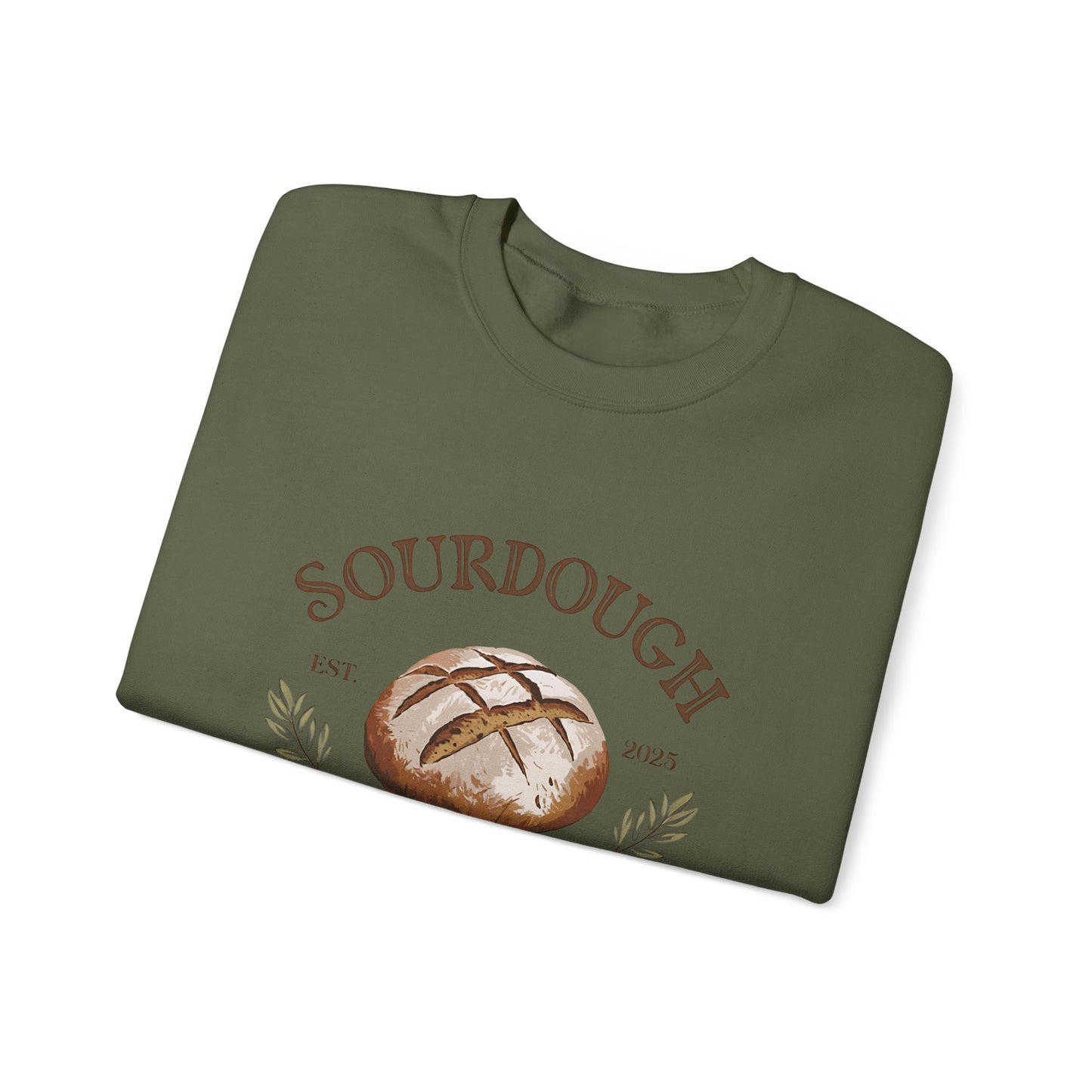 Sourdough Social Club Crewneck Sweatshirt - Perfect for Baking Enthusiasts