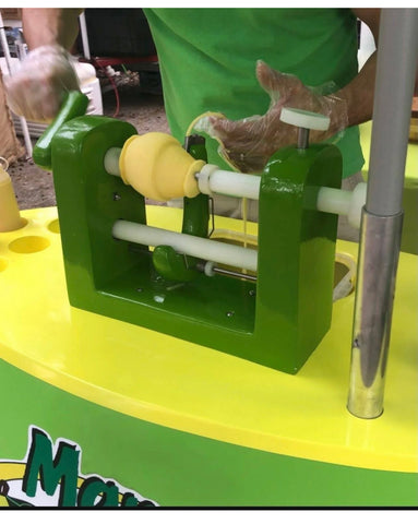 Mango Peeler Machine Manual Special for Mango Salad and strips cut fine Mango 🥭 Ideal for restaurantes and kitchen tool